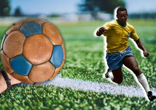Joven yucateco vende un balón histórico de Pelé por 100 mil pesos