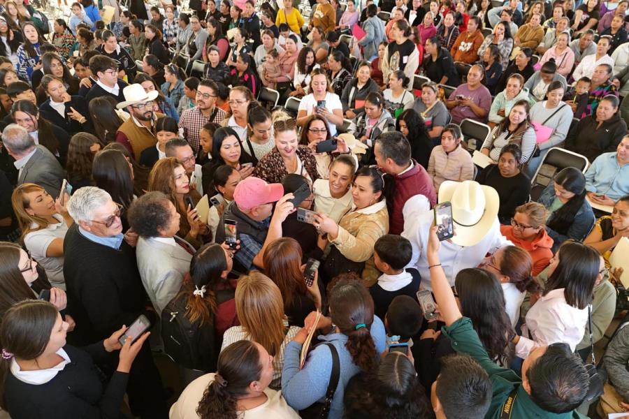 Claudia Sheinbaum en Durango: México, único país que elige democráticamente jueces y ministros