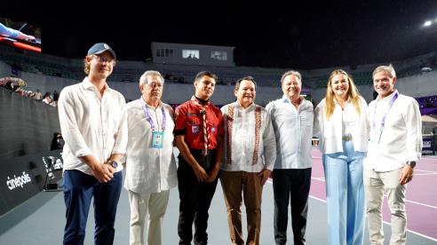 Magna inauguración del Mérida Open WTA 500