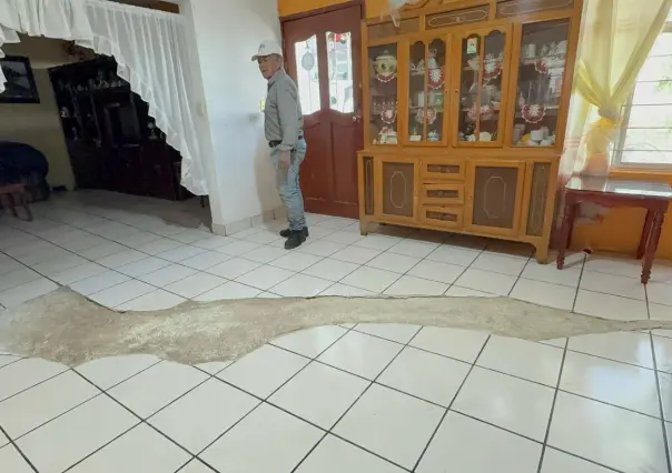 Falla geológica pone en riesgo a decenas de viviendas en Tecámac