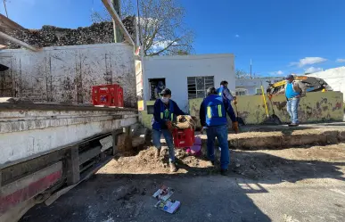 Limpian predio del centro de Mérida y retiran 11 toneladas de basura