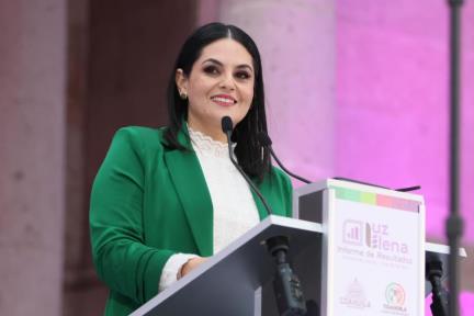 Luz Elena Morales rinde su primer informe legislativo en Coahuila