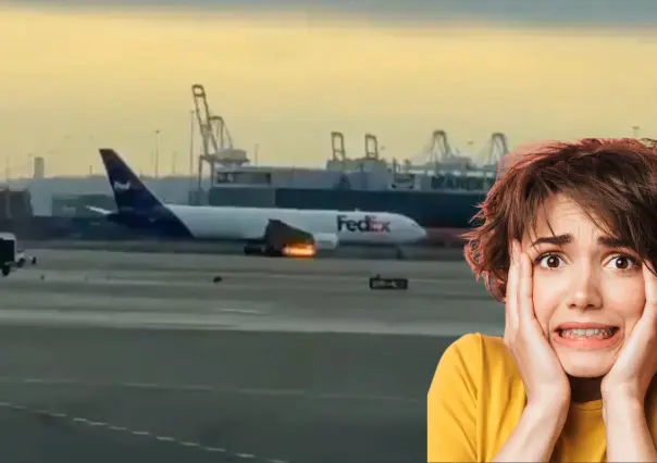Alarma en el aire, avión de FedEx aterriza de emergencia en Nueva Jersey