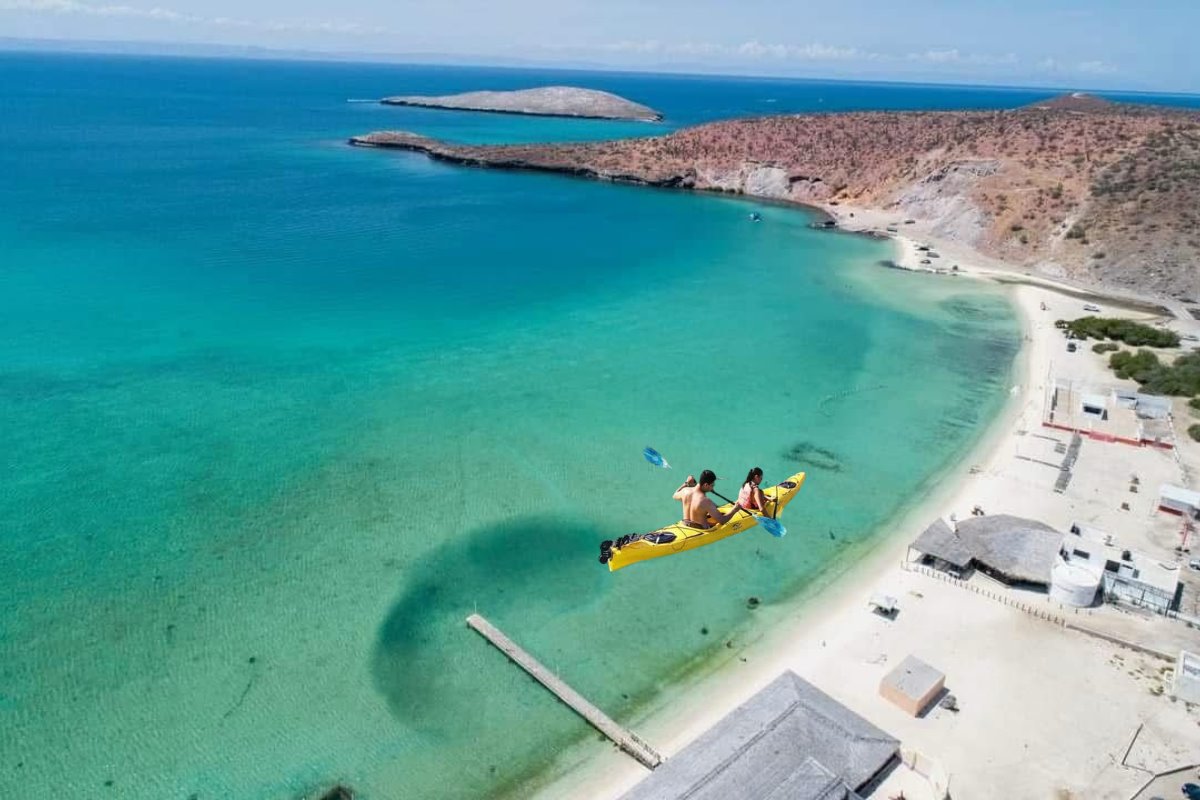 Playa Pichilingue en La Paz. Foto: Canva.