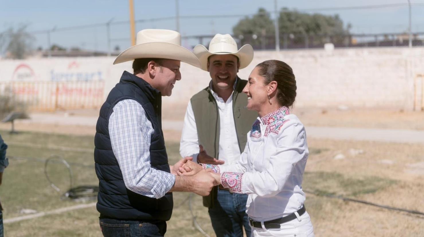 Ante los aranceles de Estados Unidos, el Gobernador Esteban apoya a la Presidenta. Foto: Gobierno del Estado.