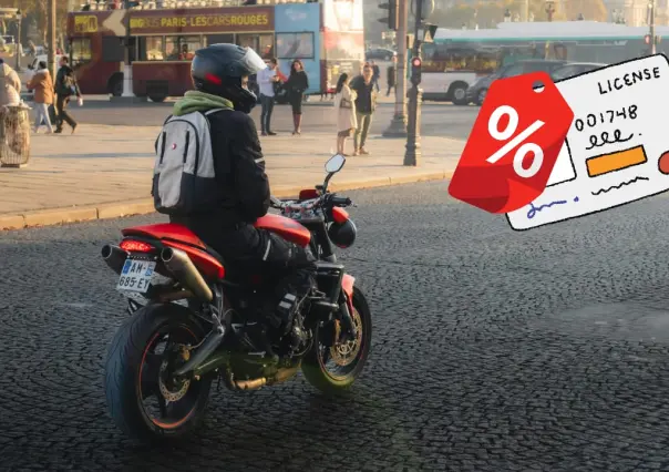 Los requisitos para obtener tu licencia de motociclista a solo 249 pesos