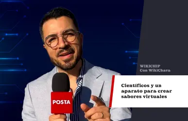 Científicos y un aparato para crear sabores virtuales