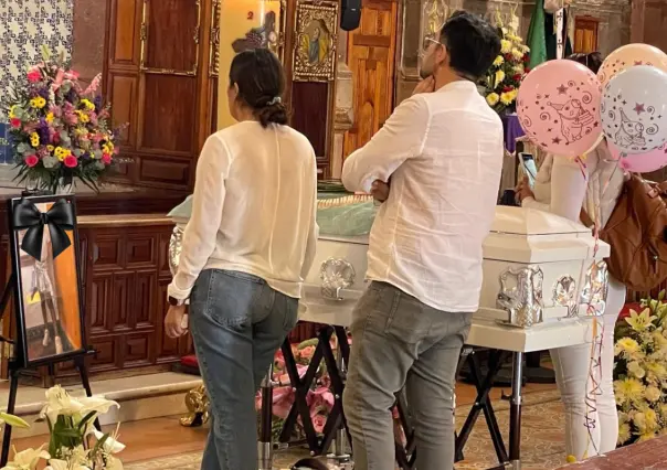 Dan último adiós a Alana, niña de ocho años, asesinada en tiroteo en San Miguel de Allende