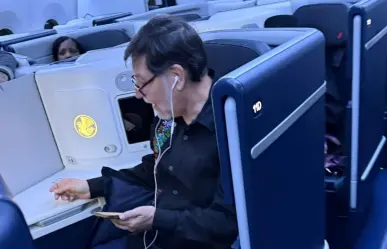 Gerardo Fernández Noroña viaja a Europa en primera clase ¿y la austeridad?