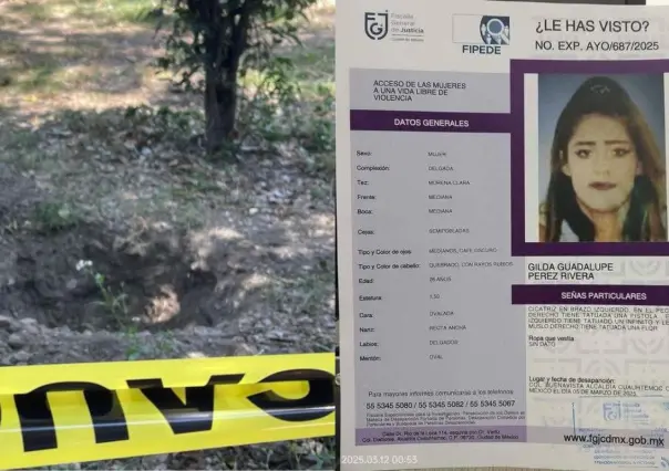 Detienen a presunto responsable del feminicidio de Gilda Guadalupe
