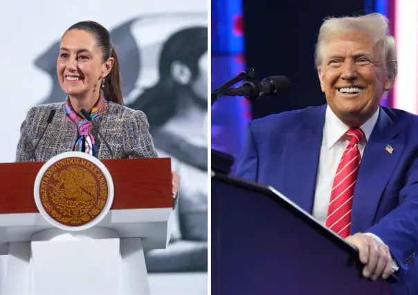 Casa Blanca reconoce buena relación entre Claudia Sheinbaum y Donald Trump