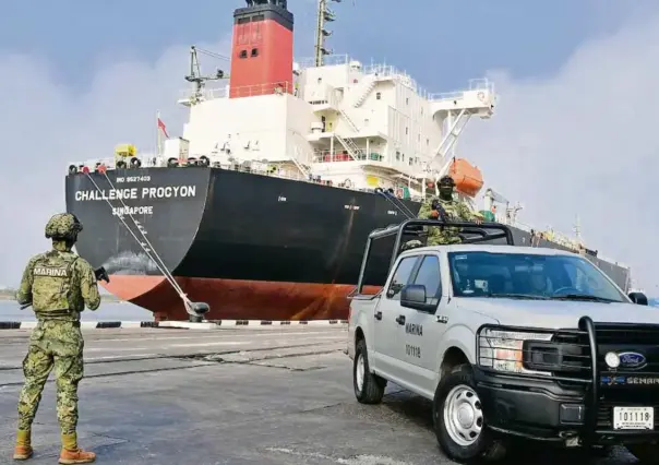 Marina destapa red de huachicol marítimo en Tamaulipas, ya investigan