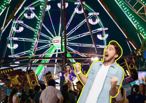 ¿Cuántos juegos mecánicos ofrece La Feria MTY 2025?