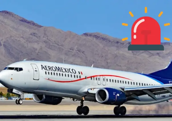 Vuelo de Aeroméxico realiza aterrizaje de emergencia en Tampico tras presencia de humo en cabina