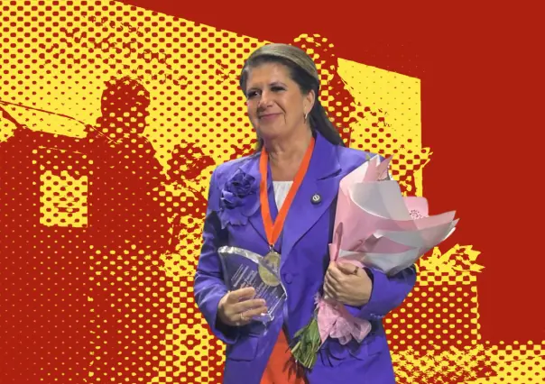 Martha Herrera es galardonada en Guadalupe por su labor social