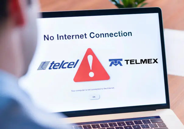 Telcel y Telmex sufren falla a nivel nacional