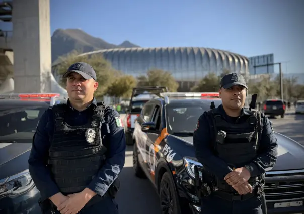 Desplegarán 150 policías durante el Rayados - Toluca en Guadalupe