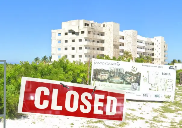 Clausuran condominios por bloquear el acceso a una playa pública de Yucatán