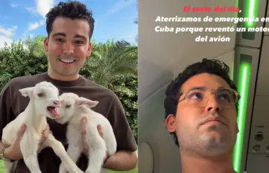 Tiktoker yucateco iba en el vuelo que aterrizó por falla del motor en Cuba, esta fue su experiencia