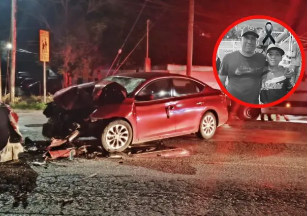 Padre e hijo mueren al regresar de partido de béisbol en Linares 