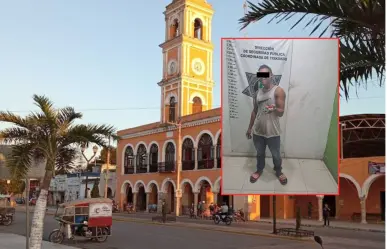 Por robar dulces en una tienda de Tixkokob detienen a un sujeto