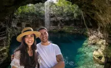 El cenote de aguas cristalinas secreto en la ruta a Ek Balam El cenote de aguas cristalinas secreto en la ruta a Ek Balam
