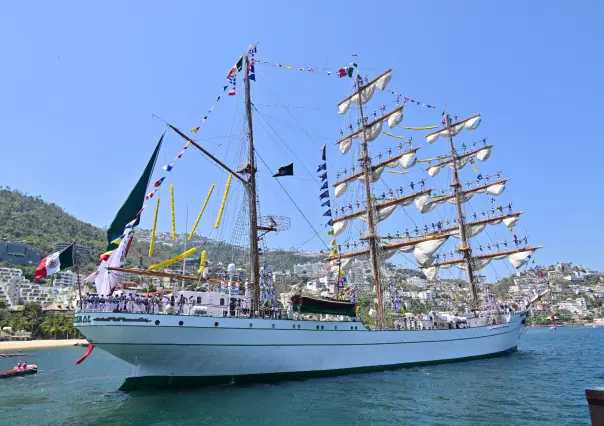 VIDEO | Buque Cuauhtémoc sufre accidente en Nueva York; pierde 3 mástiles durante maniobra