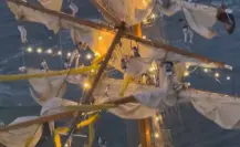 Buque Cuauhtémoc pidió ayuda antes de impactar contra el puente de Brooklyn