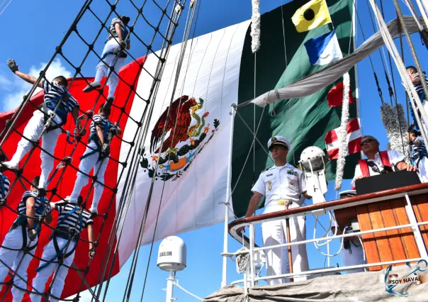 Buque Escuela Cuauhtémoc: piloto estadounidense estaba a cargo del manejo, revela Semar