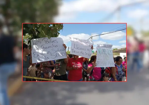 Vecinos de San Antonio Xluch protestan por el robo de cableado en escuela preescolar