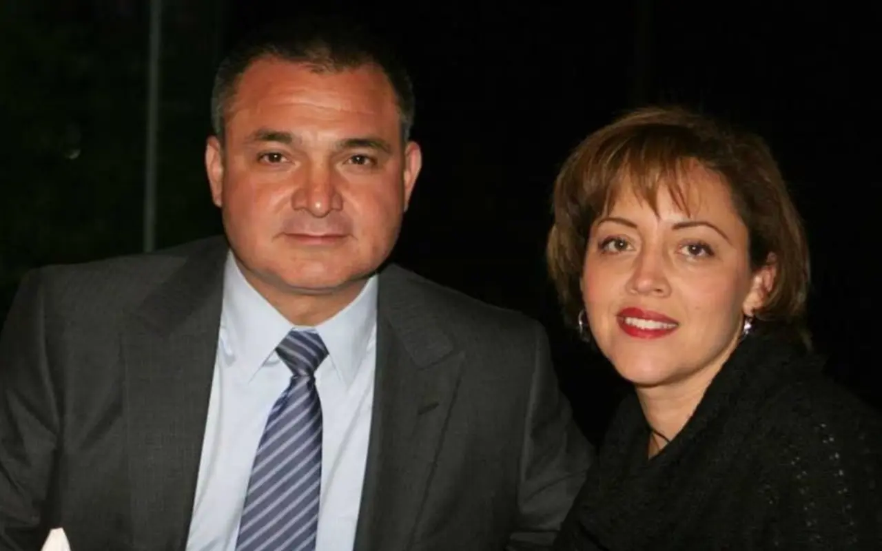 Genaro García Luna y Linda Cristina Pereira. Foto: X (@zorrotapatio)