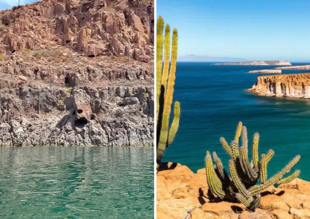 ¿Ya conoces "La Máscara"? la roca con cara humana en Isla Espíritu Santo, BCS
