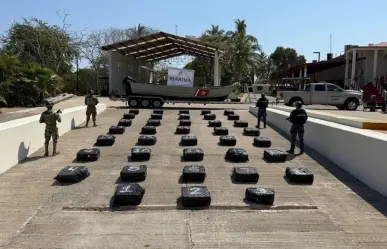 Armada de México asegura 1500kg de cocaína en Litoral de Jalisco