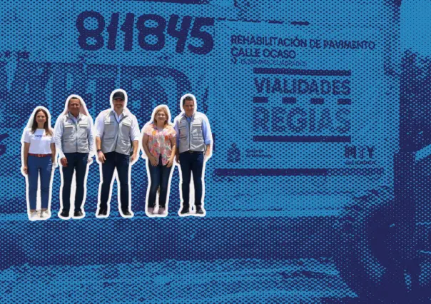 Adrián de la Garza anuncia construcción y pavimentación de vialidades al norponiente de Monterrey