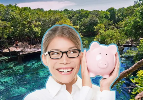 Nadie visita este cenote porque es desconocido y el más barato de Playa del Carmen