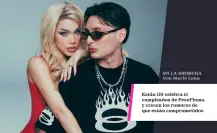 Kenia OS celebra el cumpleaños de Peso Pluma y crecen los rumores de que están comprometidos Kenia OS celebra el cumpleaños de Peso Pluma y crecen los rumores de que están comprometidos