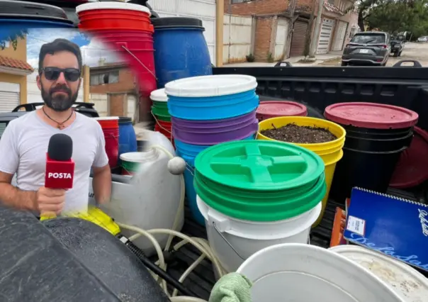 Tacho, el joven de Durango que convierte en composta los residuos orgánicos