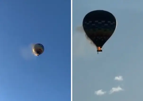 VIDEO l Mueren 8 personas en Brasil por incendio en globo aerostático