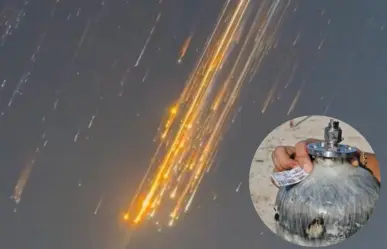 Harán análisis de laboratorio a fragmentos de cohete que cayeron en la frontera de Tamaulipas