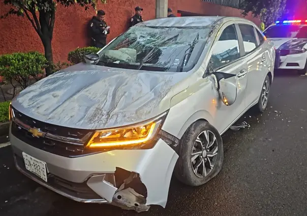 Accidente en Periférico paraliza carriles centrales en Álvaro Obregón
