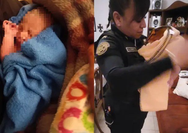 ¡A pocas horas de nacido! Bebé es abandonado entre arbustos en calles de CDMX