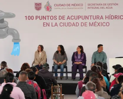 Clara Brugada apuesta por “Acupuntura Hídrica” para enfrentar sequías e inundaciones en CDMX