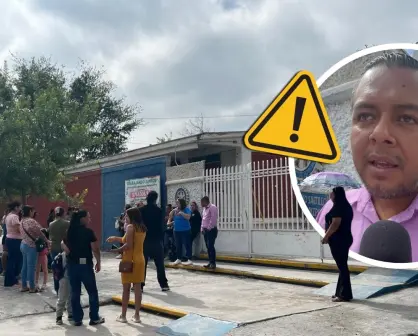 Se manifiestan en la primaria Dr. Miguel Talamas por presunto desvío de recursos en Saltillo 