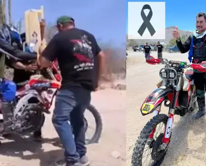 Muere motociclista que se incendió durante la carrera Coyote 300 tras días de lucha
