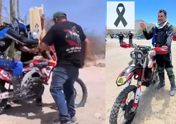 Muere motociclista que se incendió durante la carrera Coyote 300 tras días de lucha