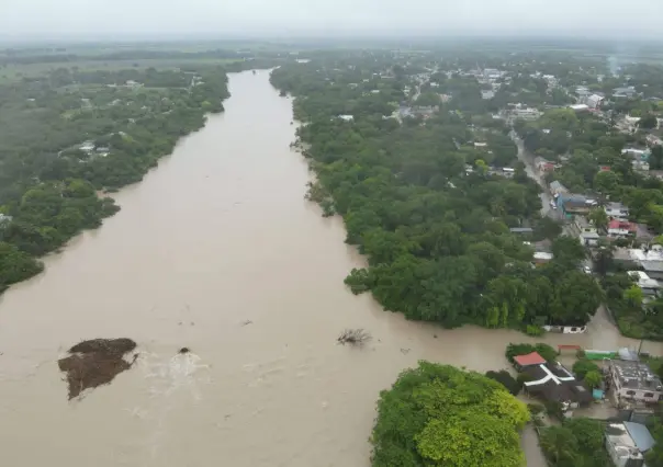 Emergencia por lluvias es atendida con helicópteros y albergues en Tamaulipas