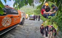 Vehículo cae a un barranco y deja seis lesionados en Santiago