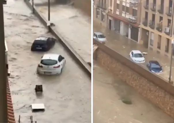 VIDEO | España sufre inundaciones y lluvias torrenciales