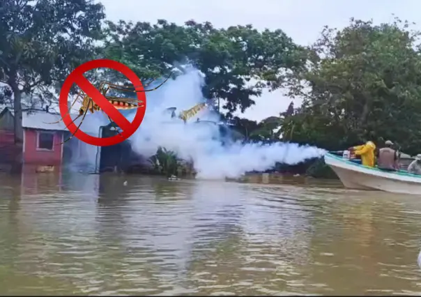 Jurisdicción Sanitaria XII en Altamira refuerza campaña de fumigación tras inundaciones