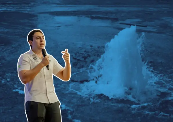 César Garza supervisa reparación de fugas de drenaje en colonia de Apodaca